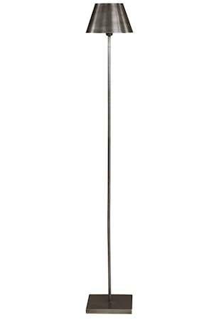 Pewter lampfot 140cm