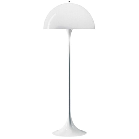 Panthella Golvlampa Vit Opal/Akryl