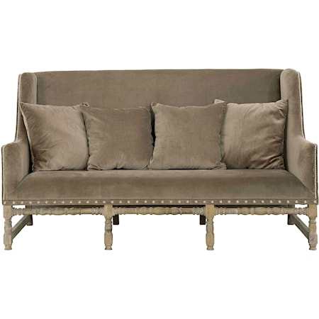 Mayfair Soffa Velvet Taupe