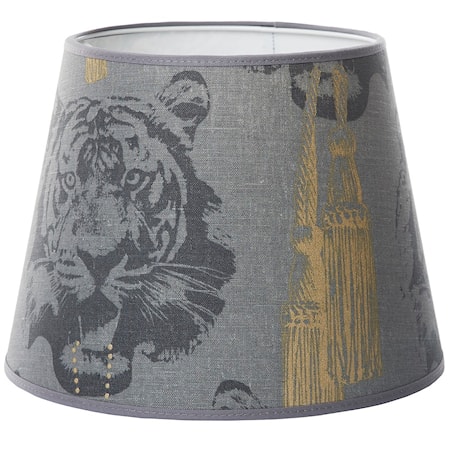 Coco tiger lampskärm Grey