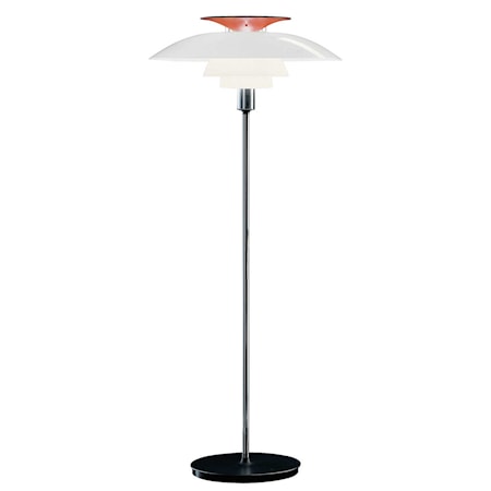 PH 80 Golvlampa Vit Opal/Akryl