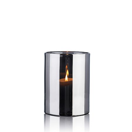 Hurricane lamp - Silver