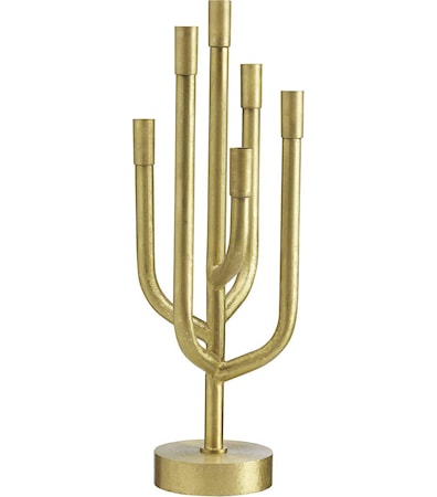 Comet ljusstake Raw old brass 65cm