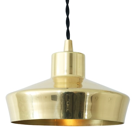 Splendor brass taklampa