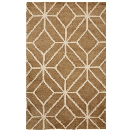 Berber Ayur Matta Ull Beige/Vit 230x320 cm