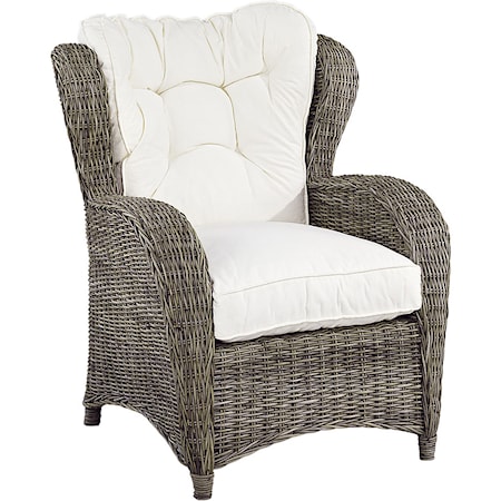 Jacksonville Wingchair exklusive Dyna Kubu Grey