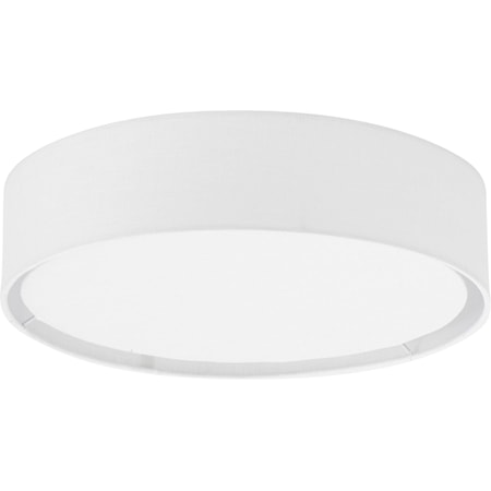 Sam plafond linne Vit 33cm