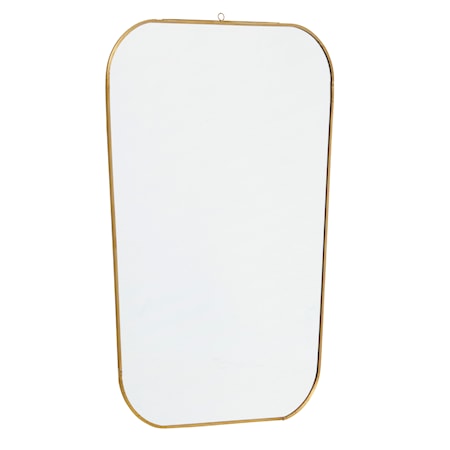 Spegel Square 51x35 cm - Guld