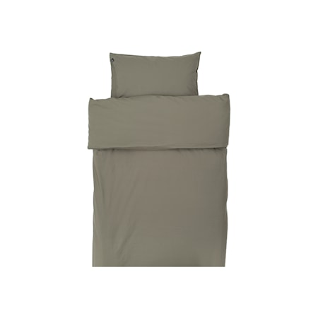 Hope Plain Påslakan 150x210 Khaki