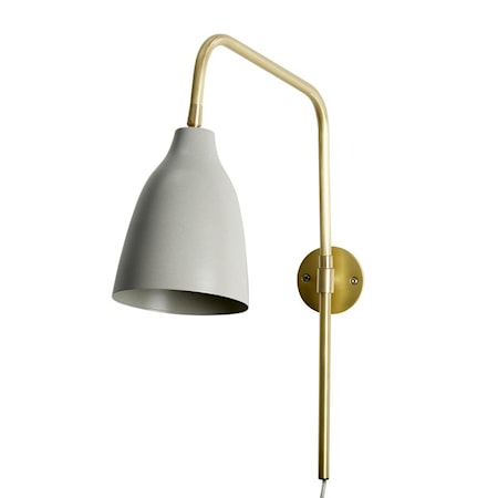 Vägglampa Evie Beige