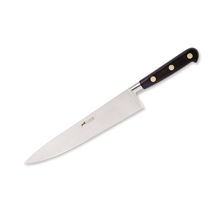 Kockkniv stål/svart, l: 15 cm