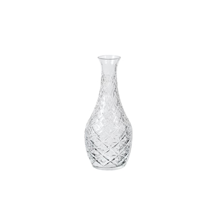 Broste Copenhagen Vas Curve Klar Glas Ø 10 x H 25 cm
