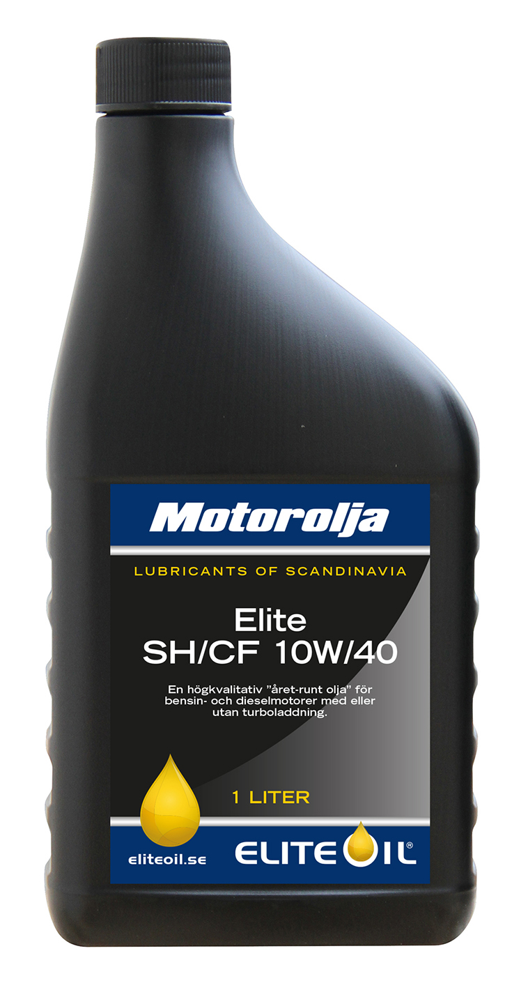 Elite SH/CF, 10W/40, 1 liter flaska - 12 pack-image