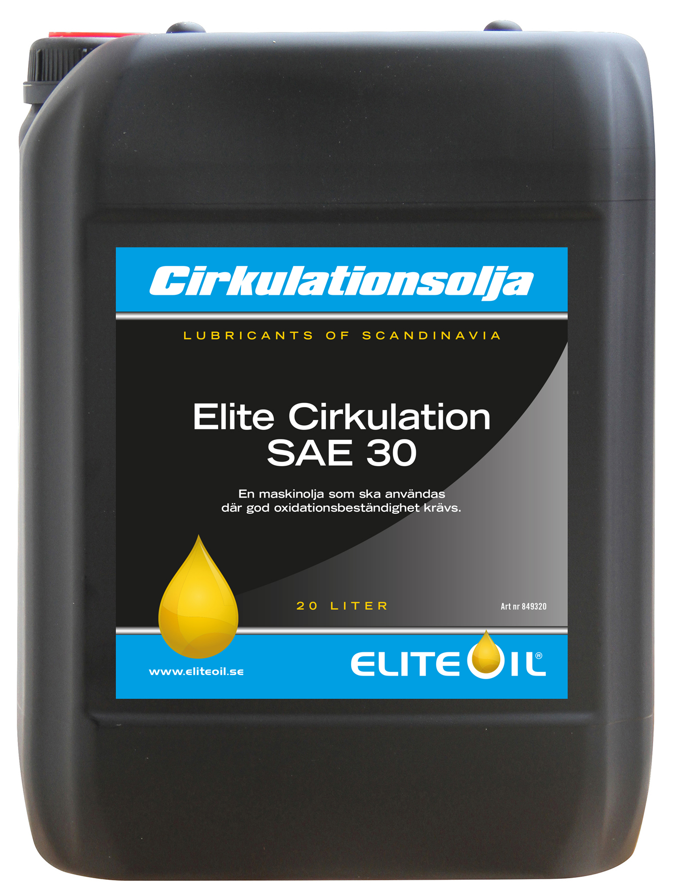 Elite Cirkulationsolja 30, 20 liter dunk-image