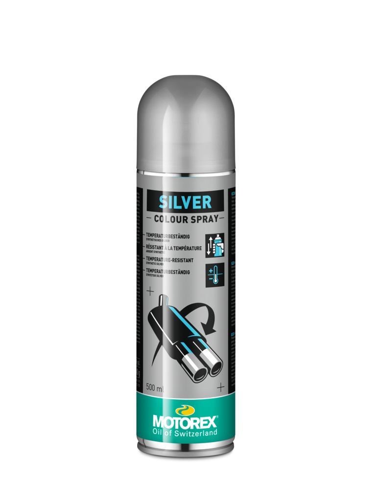 Motorex SILVER Color Spray, 500 ml sprayflaska (12-pack)-image