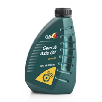 Q8 T 55, 80W-90, 1 liter flaska (15-pack)-image