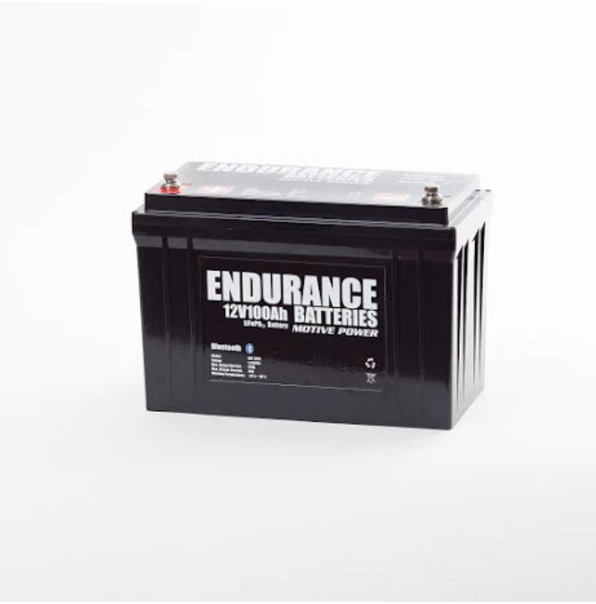 Endurance Litium 12V 100Ah Heat med BLUETOOTH, ELB12-100HEAT-image