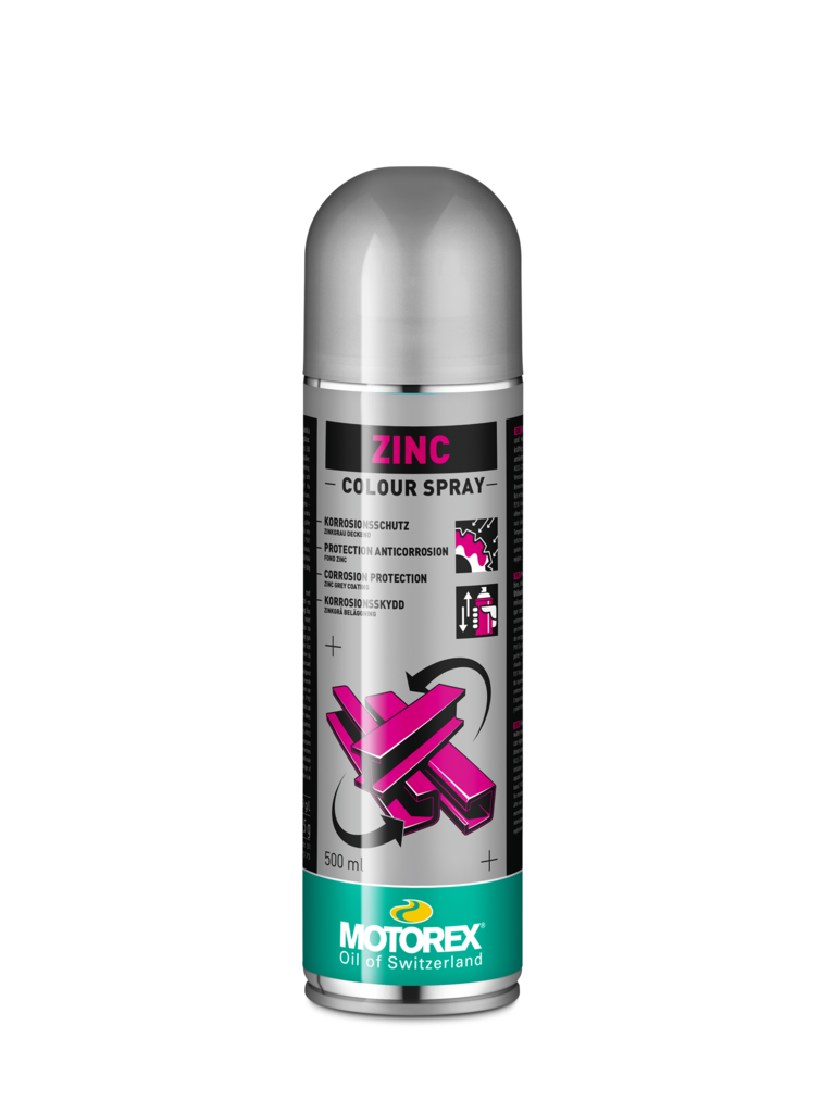 Motorex Zinc Color Spray, 500 ml sprayflaska (12-pack)-image