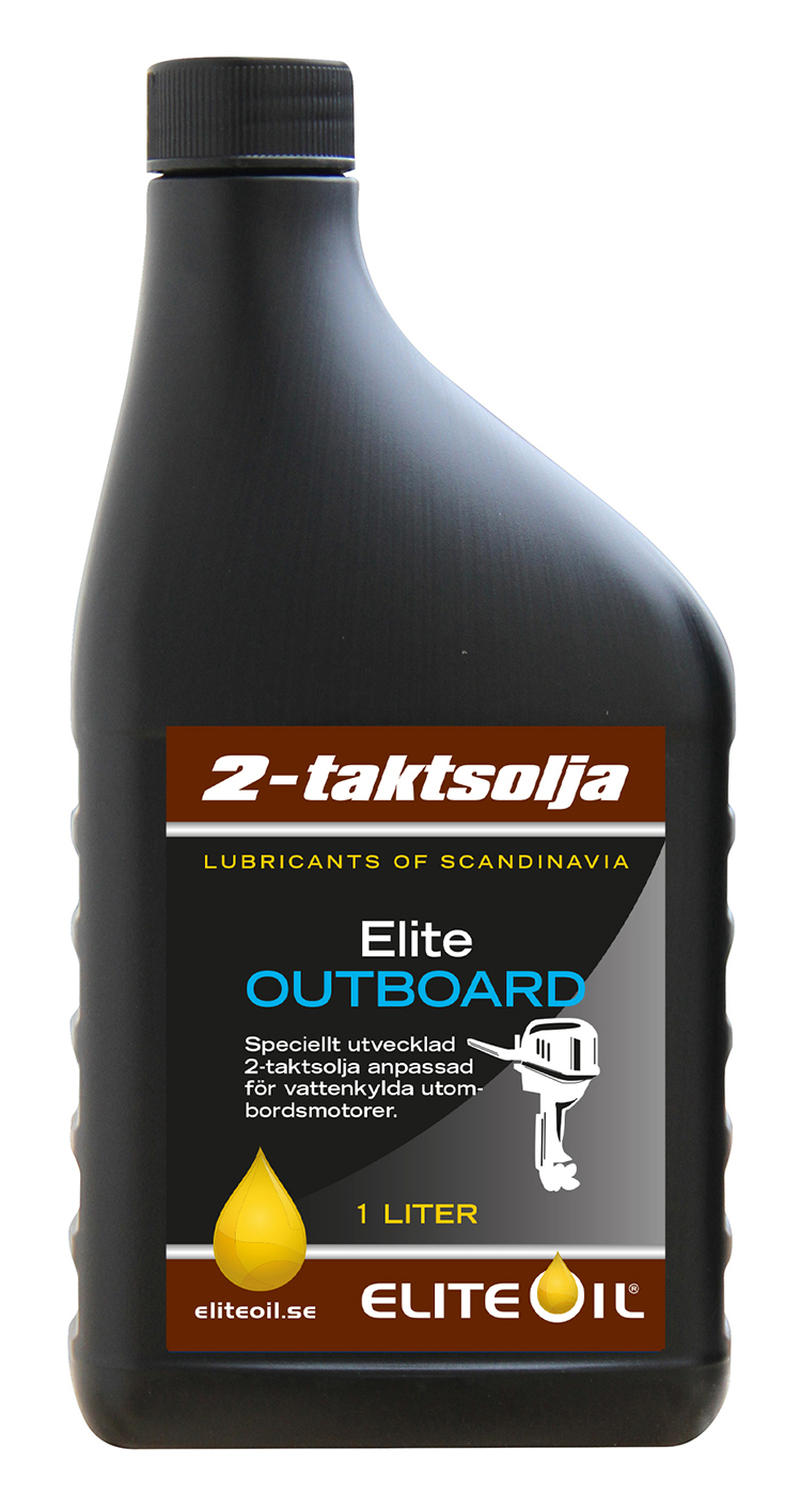 Elite Outboard 2 takt, 1 liter flaska - 12 pack-image