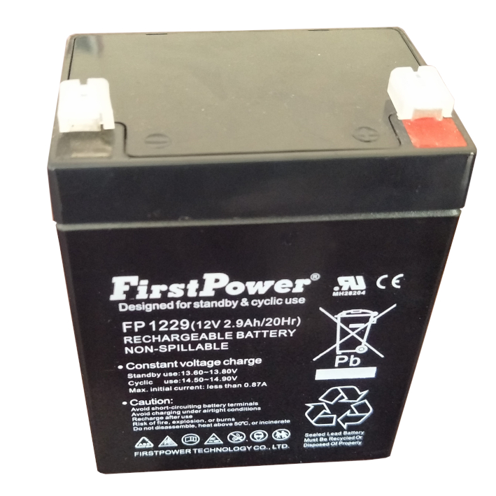 FP1229, First Power VRLA, 12V 2,9Ah-image
