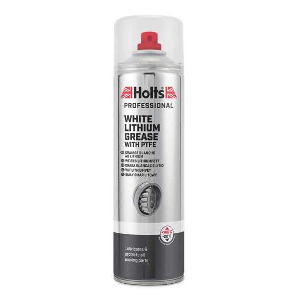 HOLTS® PROFESSIONAL™ - Vitt Litiumfett, 500 ml sprayflaska-image