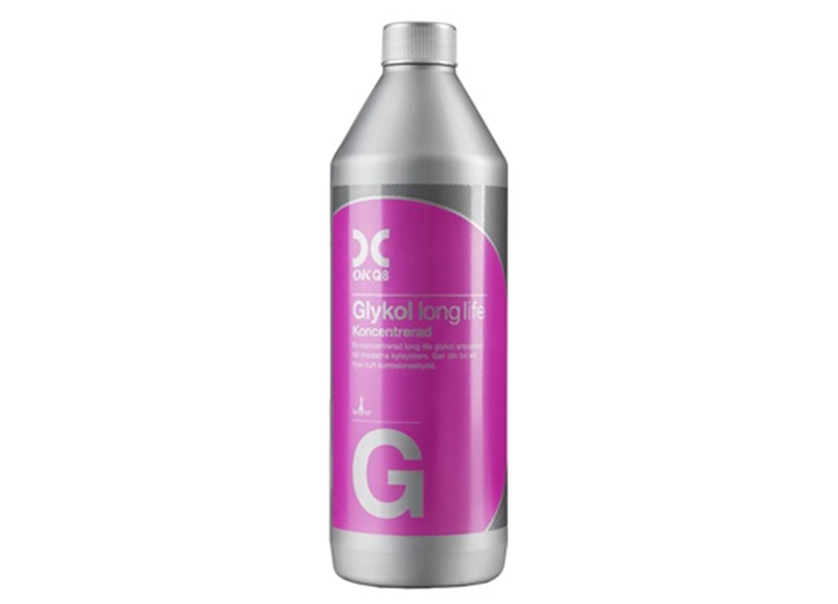 Q8 Glykol Long Life Plus, koncentrerad, 1 liter flaska (12-pack)-image