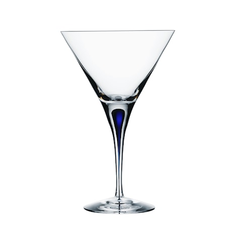 Intermezzo sininen Martini 21 cl, Orrefors