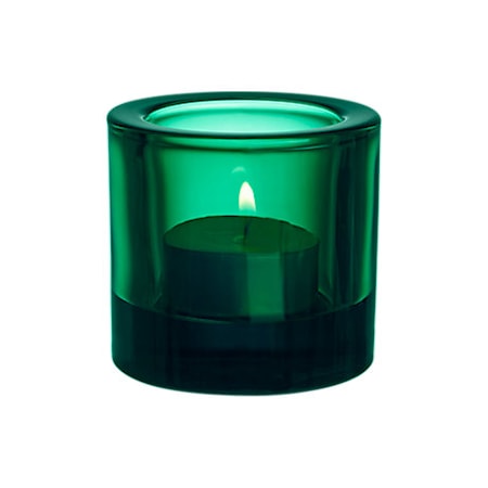 Kivi kynttilälyhty 60 mm smaragdi/lahjapakkaus, Iittala