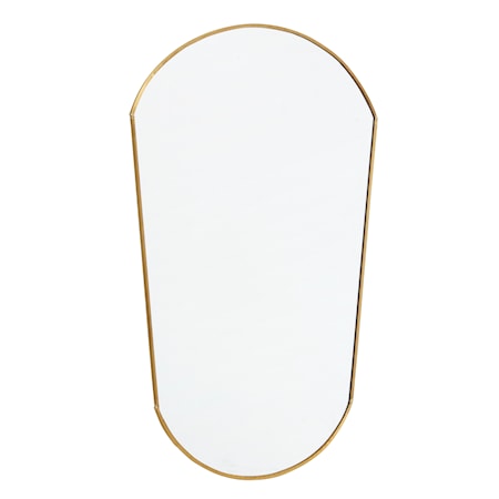 Spegel Oval 51x34 cm - Guld