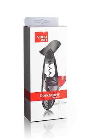 Twister Corkscrew Presentförpackning Vacuvin