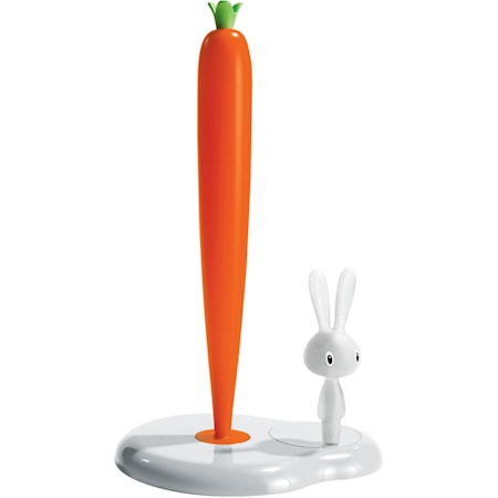 Bunny & Carrot Talouspaperiteline valkoinen 34 cm, Alessi