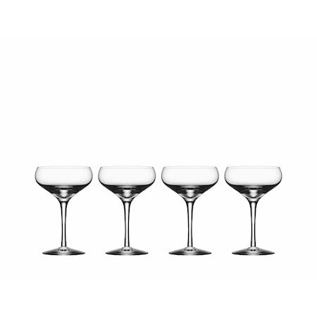 More Coupe 21 cl 4-pack, Orrefors