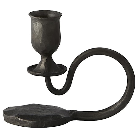 Kynttilänjalka Dana 12 cm Musta, Lene Bjerre