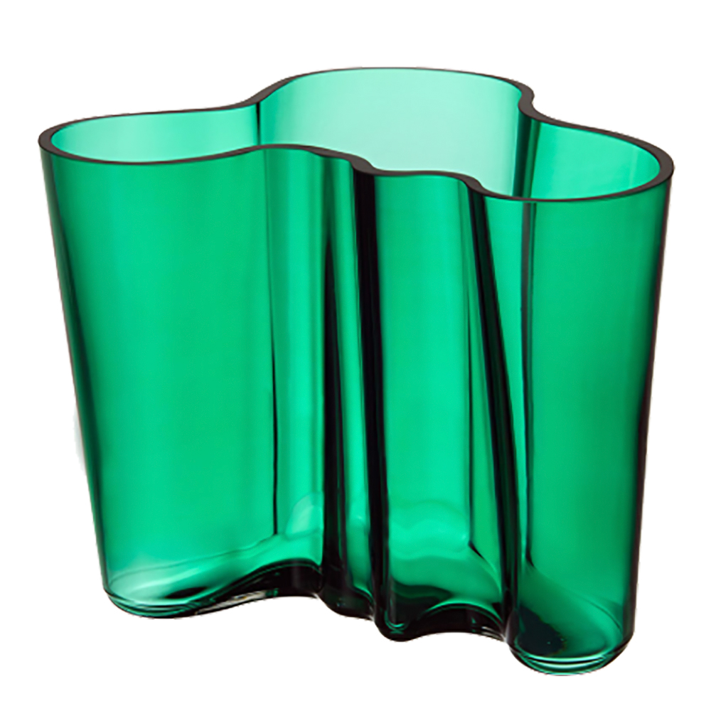 Alvar Aalto Collection Vas 16 cm Smaragd