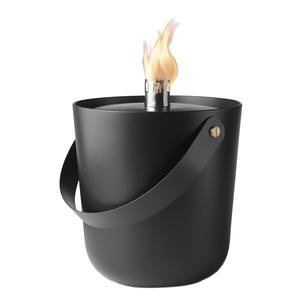 Outdoor Fire bucket stor med oljebeh¿llare