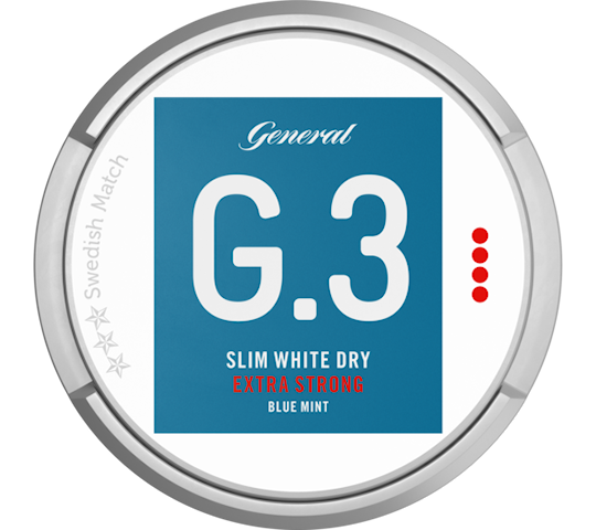 G 3 Blue Mint Slim White Dry