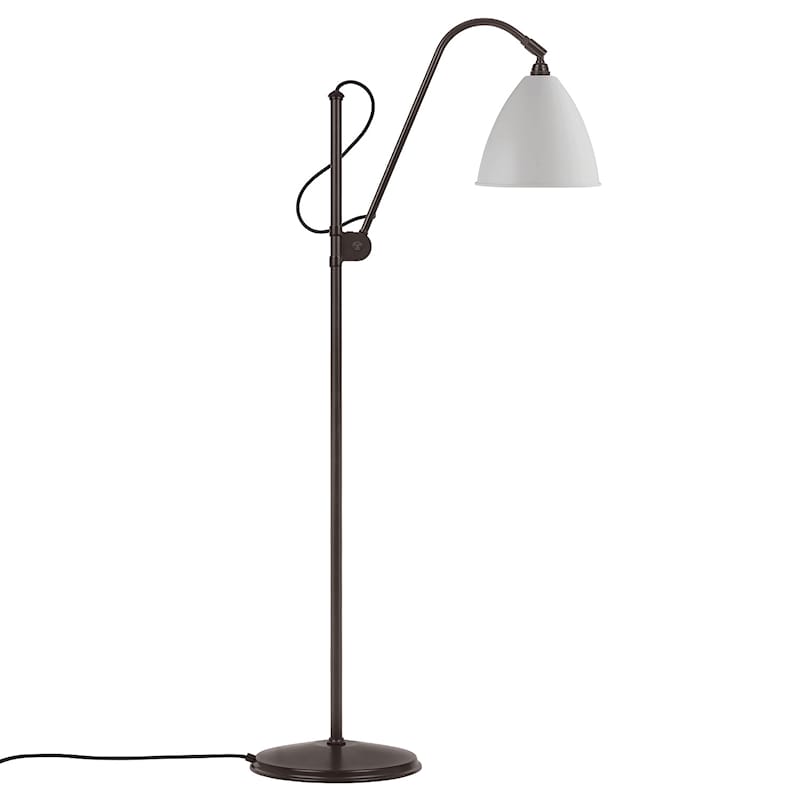 Bestlite BL3 M Floor Lamp, Black Brass/Classic White