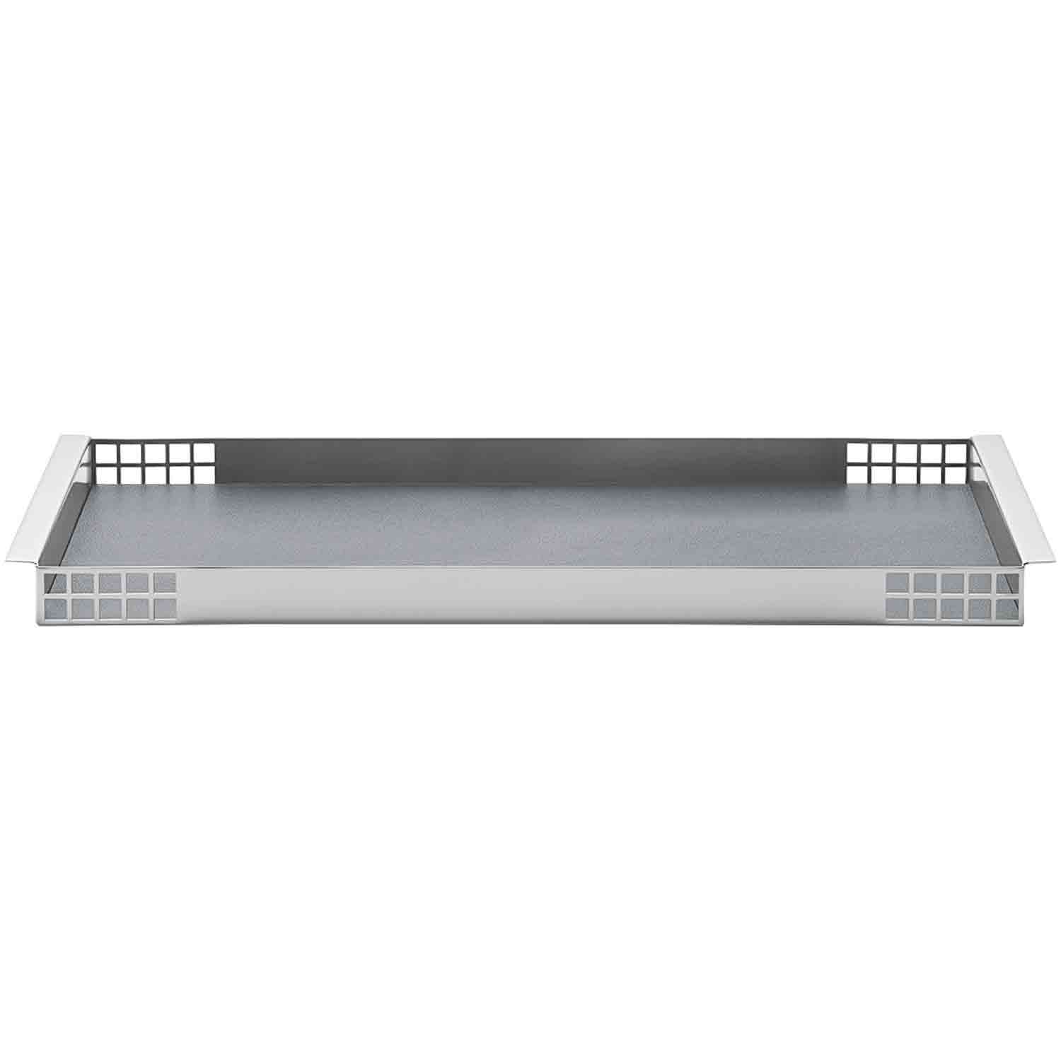 Matrix Tray Stainless Steel/Leather