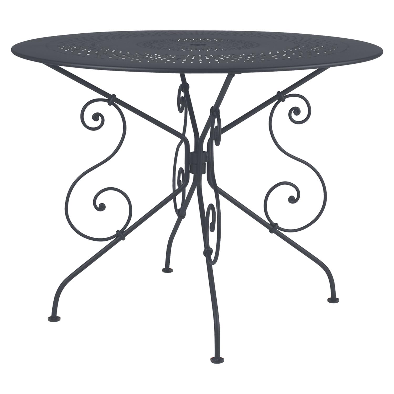 1900 Table Ø96 Anthracite