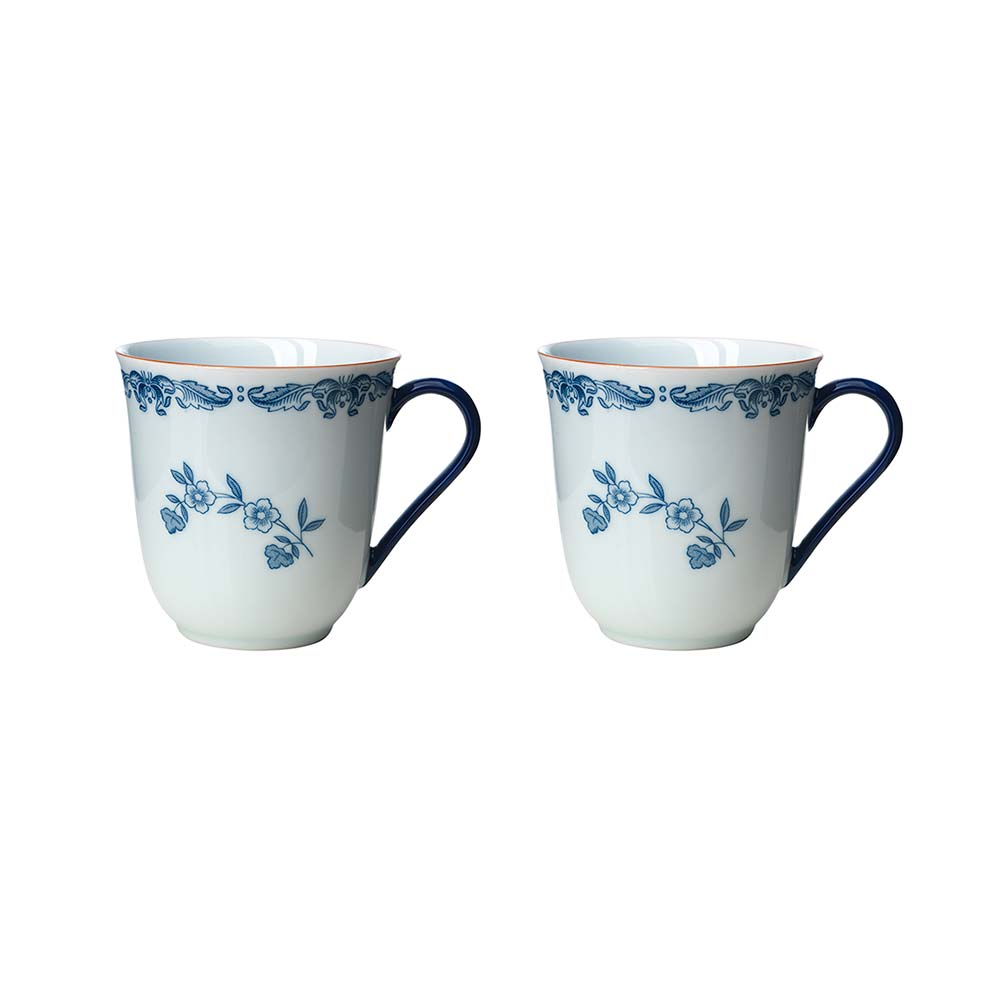 Ostindia Mug 30 cl, 2 Pcs - Rörstrand @ RoyalDesign.co.uk