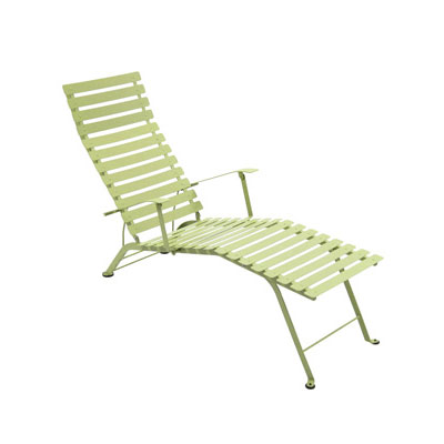 Bistro Chaise Longue Willow Green