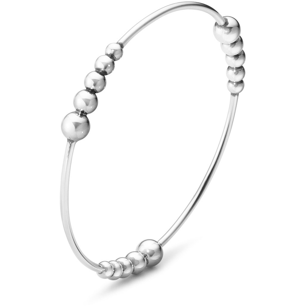 Moonlight Grapes Bracelet L Silver