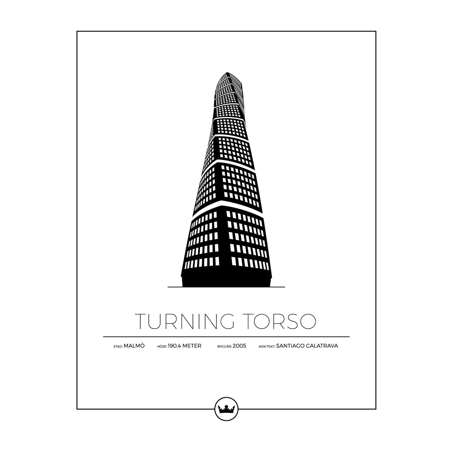 Turning torso чертежи