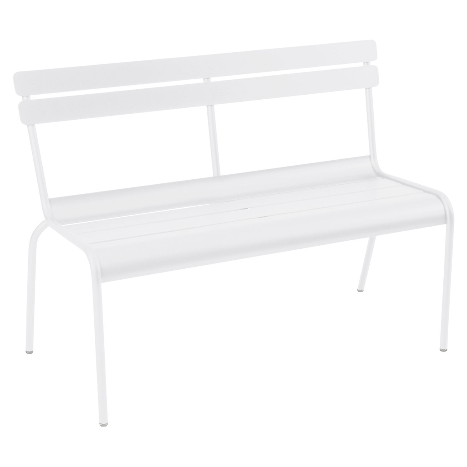 Luxembourg Bench 118 Cotton White