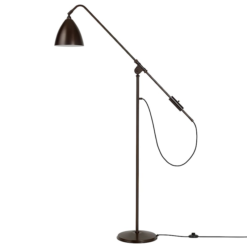 Bestlite BL4 M Floor Lamp, Black Brass/Black Brass